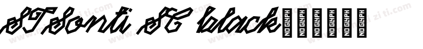 STSonti SC black字体转换